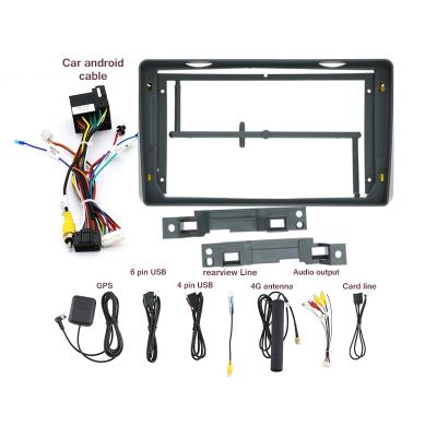 China Android Stereo Dash Car Radio AI Frame jia Interface Bracket Panel Car Radio Multimedia For ZHONGHUA Junjie 2006-2010 FRV 9INCH for sale