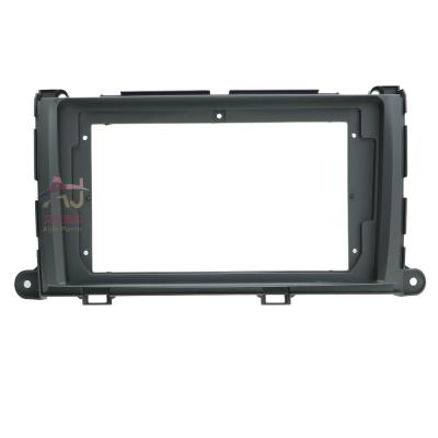 China Brief & Single Color For TOYOTA SIENNA 9INCH Car Multimedia Player Frame Panel Fascia 2011-2015 for sale