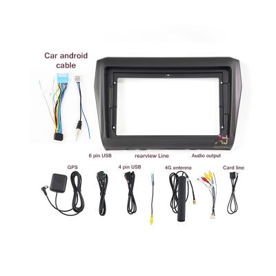 China Car Radio Frame AI Jia for 2018 SUZUKI SWIFT 9INCH Multimedia Fascia Dash Interface Car Radio DVD Navigation Special Panel for sale