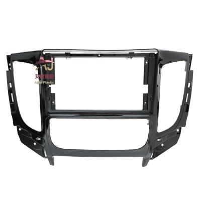 China Brief & Single color AJ-FM FOR MITSUBISHI TRITON 9INCH Mitsubishi series car radio frame car dvd video image fascia car harness 2015 hot for sale