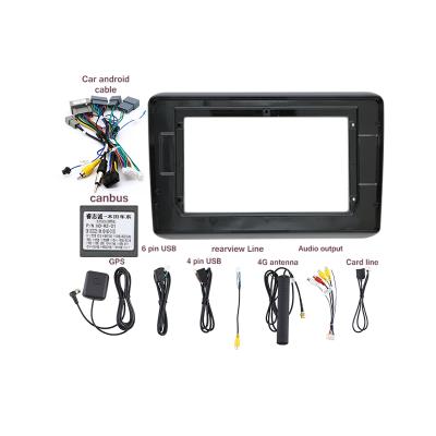 China Car radio AI frame jia car multimedia navigation Android DVD dash panel wire harness cable canbus video picture for HONDA 2014 VEZEL 10INCH for sale