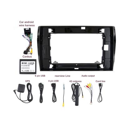 China car radio frame AI jia audio dashboard surround universal auto visual fascia plastic audio panel monitor for 2017+ SKODA Kodiaq 10INCH for sale