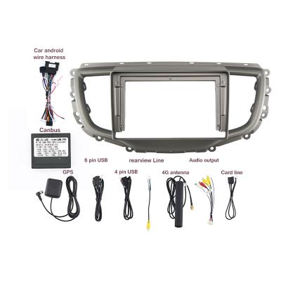 China Car radio frame AI jia car wire harness cable canbus head unit installation multimedia visual view for BUICK 2010-2013 GL8 9INCH for sale