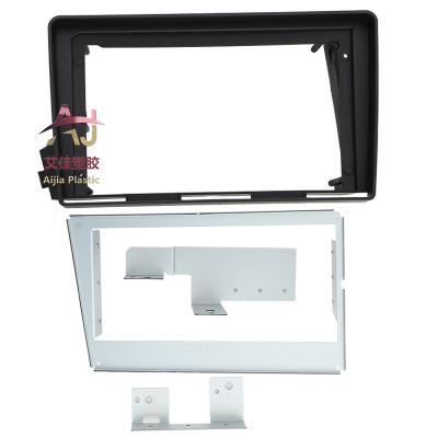 China Brief & Single color AJ-FM for 2005-2011 ACTYON KYRON LHD Ssangyong series hot sale car dvd frame car dvd frame radio fascia panel for sale