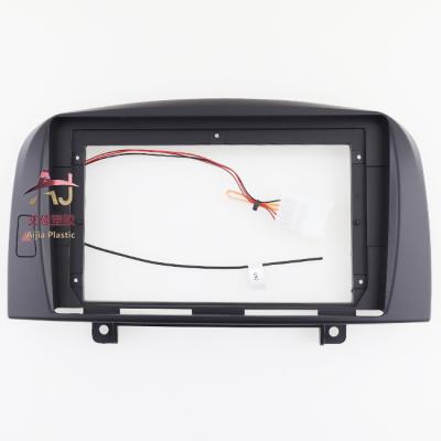 China Brief & Single color AJ-FM for 2006 HYUNDAI SONATA N-F car radio mp3 mp5 DVD player visual fascia view car stereo harness power cable (9INCH) for sale