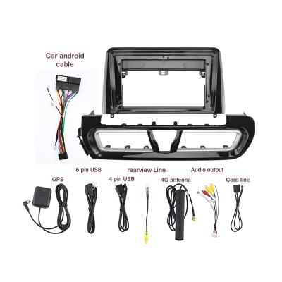 China Car radio frame AI jia car dash panel wire harness canbus head unit installation multimedia visual view for KIA FORTE 2018 9INCH for sale