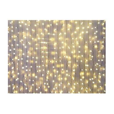 China Led Christmas Hanging LED String Curtain Lights Outdoor For Wedding Party 1m wide*3m drop for sale