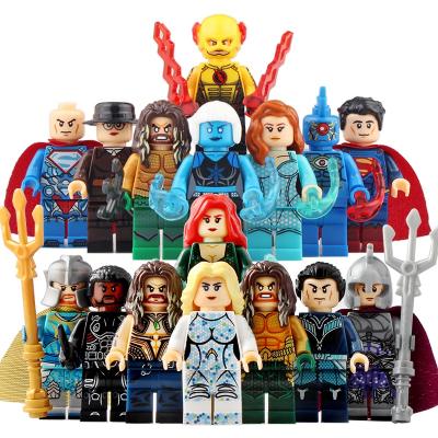 China Aquaman Atlanna Mera Arthur Curry Toys Children's DIY Gifts x0237 x0219 Building Blocks Mini Building Toy Super Hero Action Figures for sale