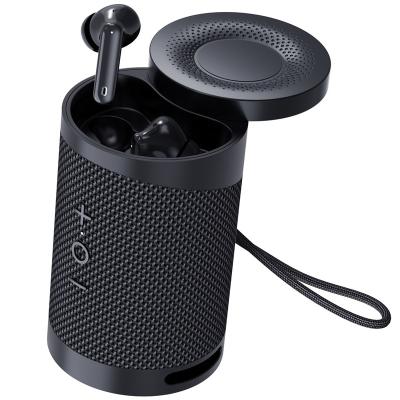 China No Product Ideas New Bass Speakers Hifi 2022 2 in 1 - Portable Speaker and Wireless Edge Earbuds Speaker for sale