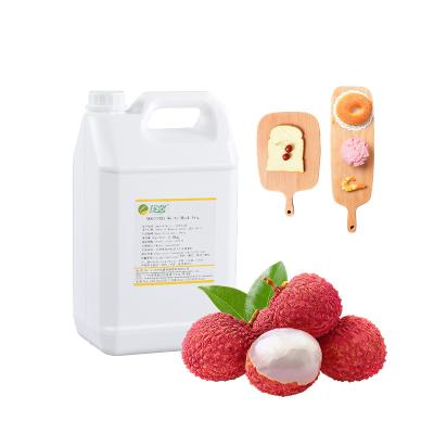 China Grado alimenticio Litchi o sabores de frutas de lichi para bebidas, bebidas y pasteles, horneado y dulces en venta