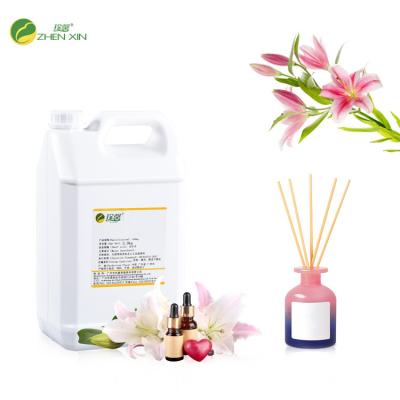 China Fresh Lily Floral Air Freshener Fragrance For Diffuser Aromatherapy Rattan Making for sale