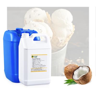 China Aceite de coco de sabor delicioso Frutas olor helado Sabores para hacer helado en venta