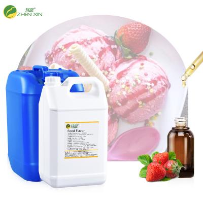 China High Concentrated Factory Supply Strawberry Ice Cream Flavours For Ice Food Making zu verkaufen