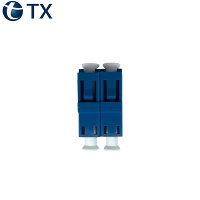 China FTTX DUPLEX FIBER ADAPT/COUPLER LOW INSERTION LOSS LC FIBER OPTIC CONNECTOR TO LC for sale