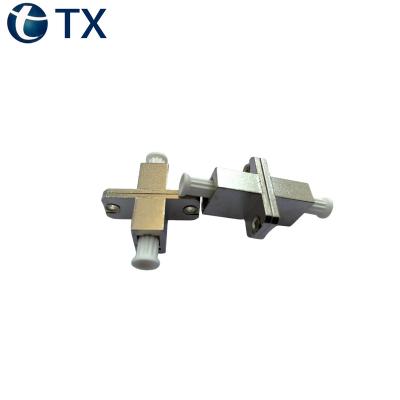 China FTTH LC METAL TO LC CONNECTOR ADAPTER FACTORY PRICE FIBER OPTIC SALES HIGH QUALITY for sale