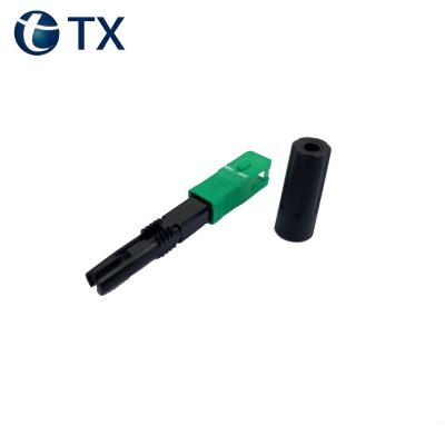 China 3.1*2.00mm Butterfly Cable 53mmSc APC Single Mode Assembly Connector Fast Fiber Optic Factory Price for sale