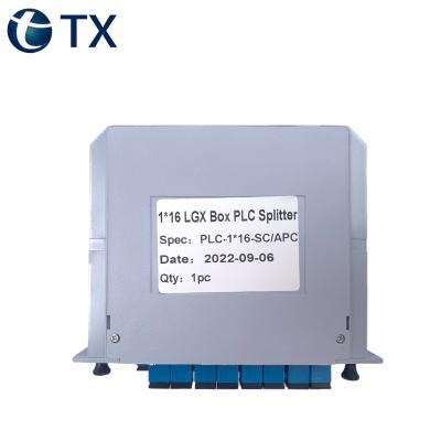 China FTTH Factory SC UPC 1X16 Cassette Type Box Type Ftth PLC Splitter Insert Good Price for sale