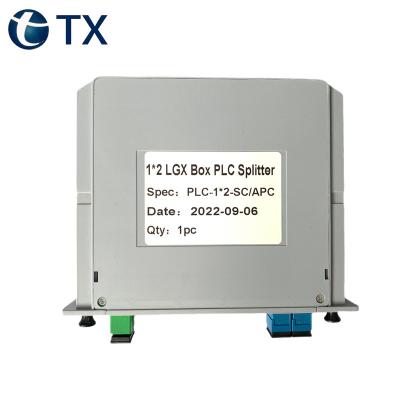 China FTTH SC APC 1X4 1X8 1X16 1X32 1X64 box type cassette splitter type ftth PLC insert for sale