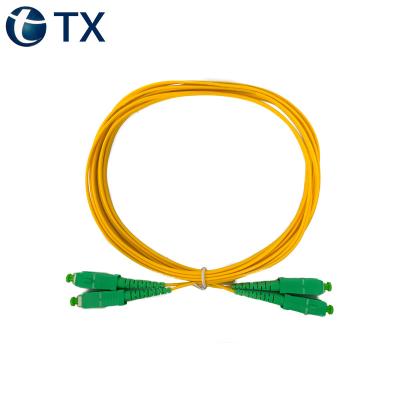 China Factory sc/apc-sc/apc Fiber Optic Jumper Cable Patch Cord Double Core Sc/apc-sc/apc for sale