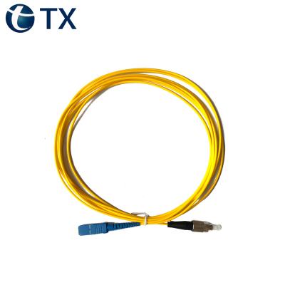 China Factory Sale SC To SC Fiber Optic Fiber Optic Cable Patch Patch Attach Ftth SC To FC for sale