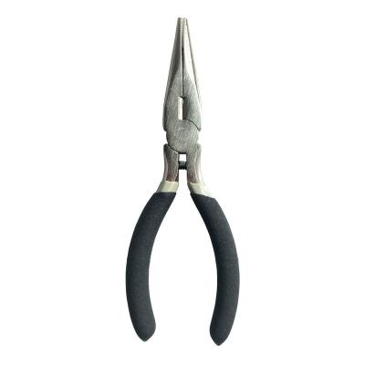 China Cutting Long Nose Carbon Steel Pliers 6.5 Inches for sale