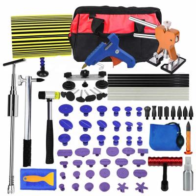 China Dent Repaire Tools 75PCS Paintless Dent Repair Tool Kit With Auto Balance Tools, Dent Puller, Pop A Dent Bridge Puller for sale