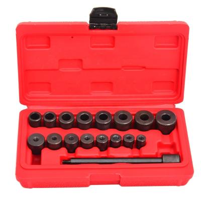 China Universal Clutch Tool 17 Pcs Clutch Tool Kit Bearing Set Alignment Setting Alignment Tool for Cars and Vans Garage Auto Tool for sale