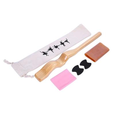 China Durable Professional Wooden Ballet Foot Stretcher Set Original Pine Dance Feet Arch Enhancer for Dancers, Elastic Stretch Band for sale