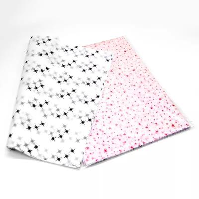 China Polka Dot Gingham Double Color Hintergrund Seidenpapier Wrap für Schuhkarton Nagellack zu verkaufen