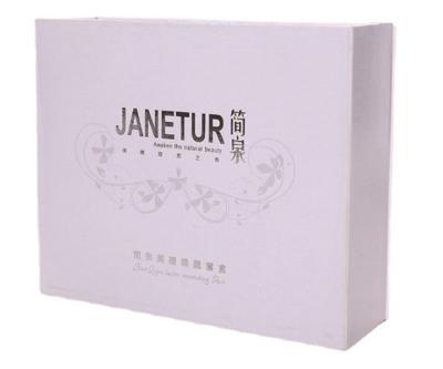 China Clamshell Magnetic Buckle Printed Paper Box Custom Cosmetic Gift Packing Box Te koop