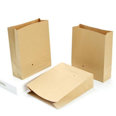 China Van de het Brooddrager van douanelogo print deli food packaging Meeneem het Document van Kraftpapier Zakken Te koop