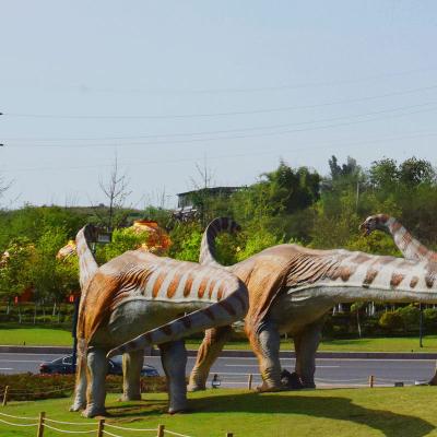 China Realistic museum dinosaur robot for dinosaur park for sale