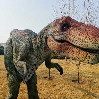 China Outdoor Museum Dinosaur Life Size Mobile Suit Robotic Costume for sale