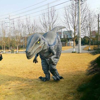 China Attractive Animatronic Museum Dinosaur Costume Walking Wearable Costume for sale