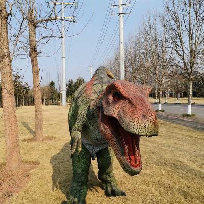 China Museum Dinosaur Vivid Animatronic Affected Suit Walking Costume for sale