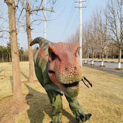 China Museum Dinosaur Vivid Animatronic Wearable Suit Interactive Walking Costume For Fun for sale