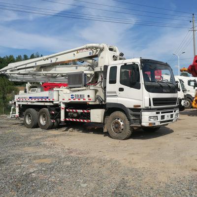 China HOT sales High Quality Zoomlion  37 50 52 m Uesd Truck Mounted  Concrete Pump Truck  for Sale in China for sale