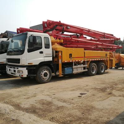 China Hot Sale Uesd Putzmeister 38 42M Truck Mounted Concrete Pump Truck  for sale for sale