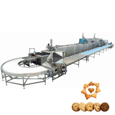 China Automatic meat processing plants Mybake PLC control biscuit making machine for sale in South Africa for sale