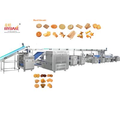 China food & Soft and Hard Line Machine Production Biscuit Beverage Factory Automatic Biscuit Making Machine for sale