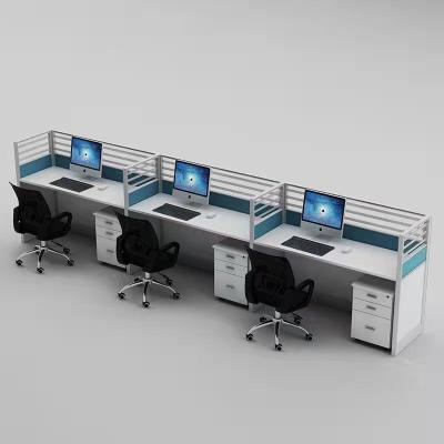 China Convertible Good Quality Wooden Cubicles Design Office Staff Workstation Workstation Call Center Cubicles for sale