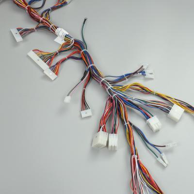 China Mann 18AWG-24AWG/weiblicher Kabelbaum-Kabelbaum mit Temperaturspanne -40°C~+105°C zu verkaufen