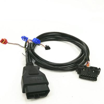 China Auto-onderdelen Obd2 Connectorkabel Zwart met Iatf16949-certificering Te koop