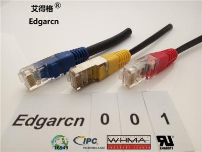 China Datenkommunikation benutzerdefinierte Draht Baugruppen Rj45 Plug kundenspezifische Länge zu verkaufen