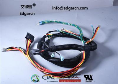 China Arnés de la máquina de juego Edgarcn negro / rojo 24 - 18awg con servicio Oem Odm en venta