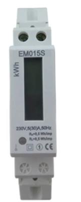 Китай DIN EN50022 Din Rail Energy Meter Compliant With Pulse Output ISO9001 продается