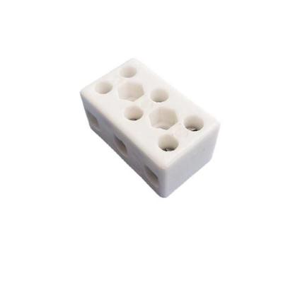 중국 3 Ways 15A Ceramic Terminal Block resistant insulated Ceramic Wire Connection high-temperature connectors terminals 판매용