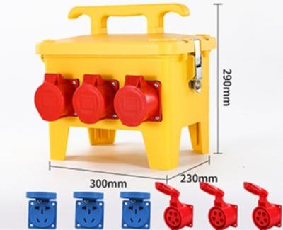 China IP67 Draagbare overhaalkoppeling met stopcontact waterdicht bouwterrein distributie doos Te koop