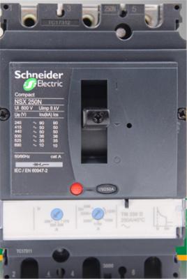 China Disyuntor moldeado 3P3D del caso de Schneider LV431830 250A en venta