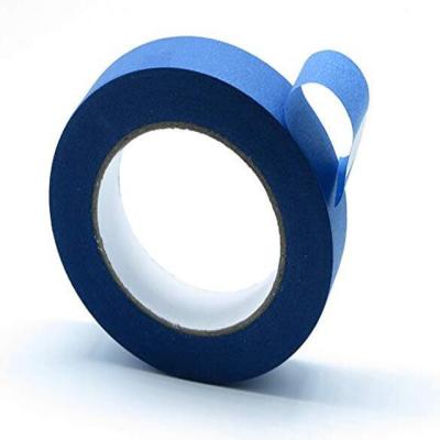 China Heat Resistant UV Resistant Blue Painters Tape for sale